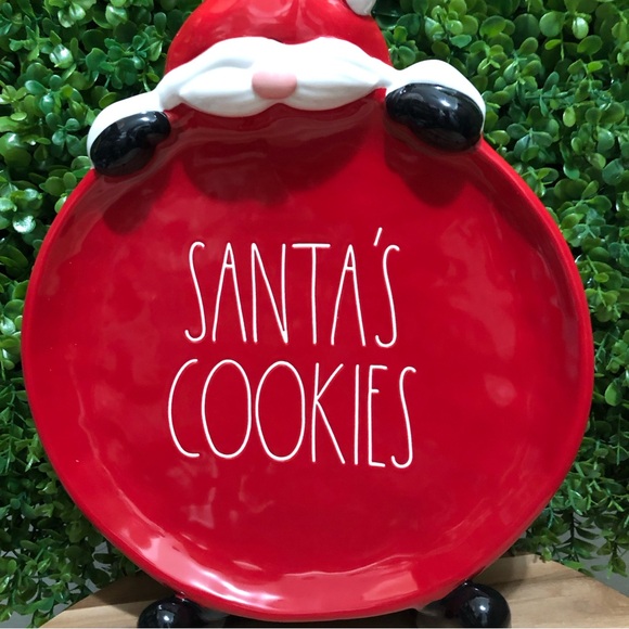Rae Dunn Other - Rae Dunn NWT “Santa’s Cookies”Christmas Plate
